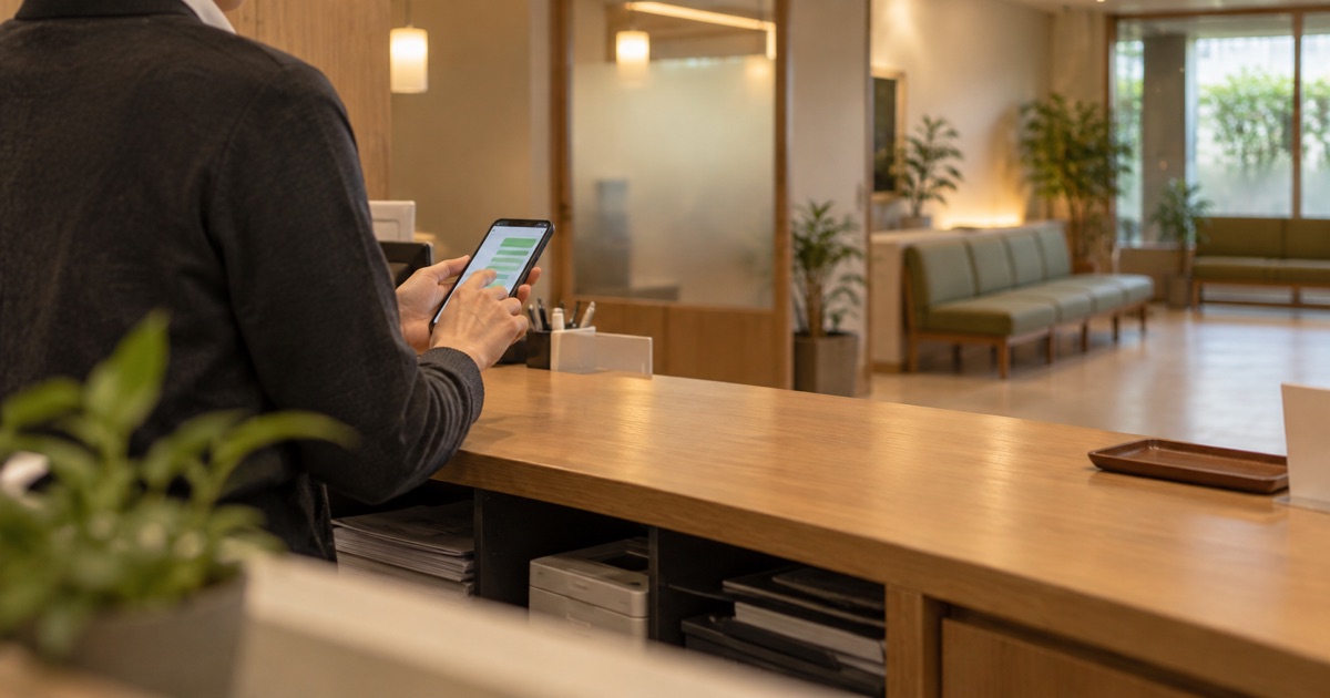 クリニックのLINE予約 受付導線の整え方2026のイメージ写真